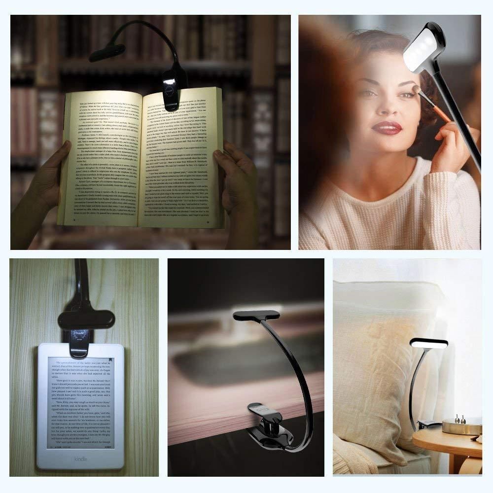 Book Reading Light with Clip